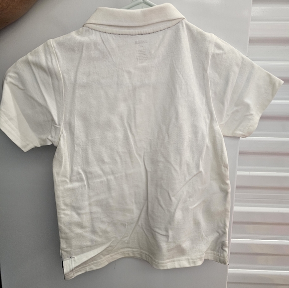 Gymboree White Polo with Golf Bag Design - Picture 2 of 2